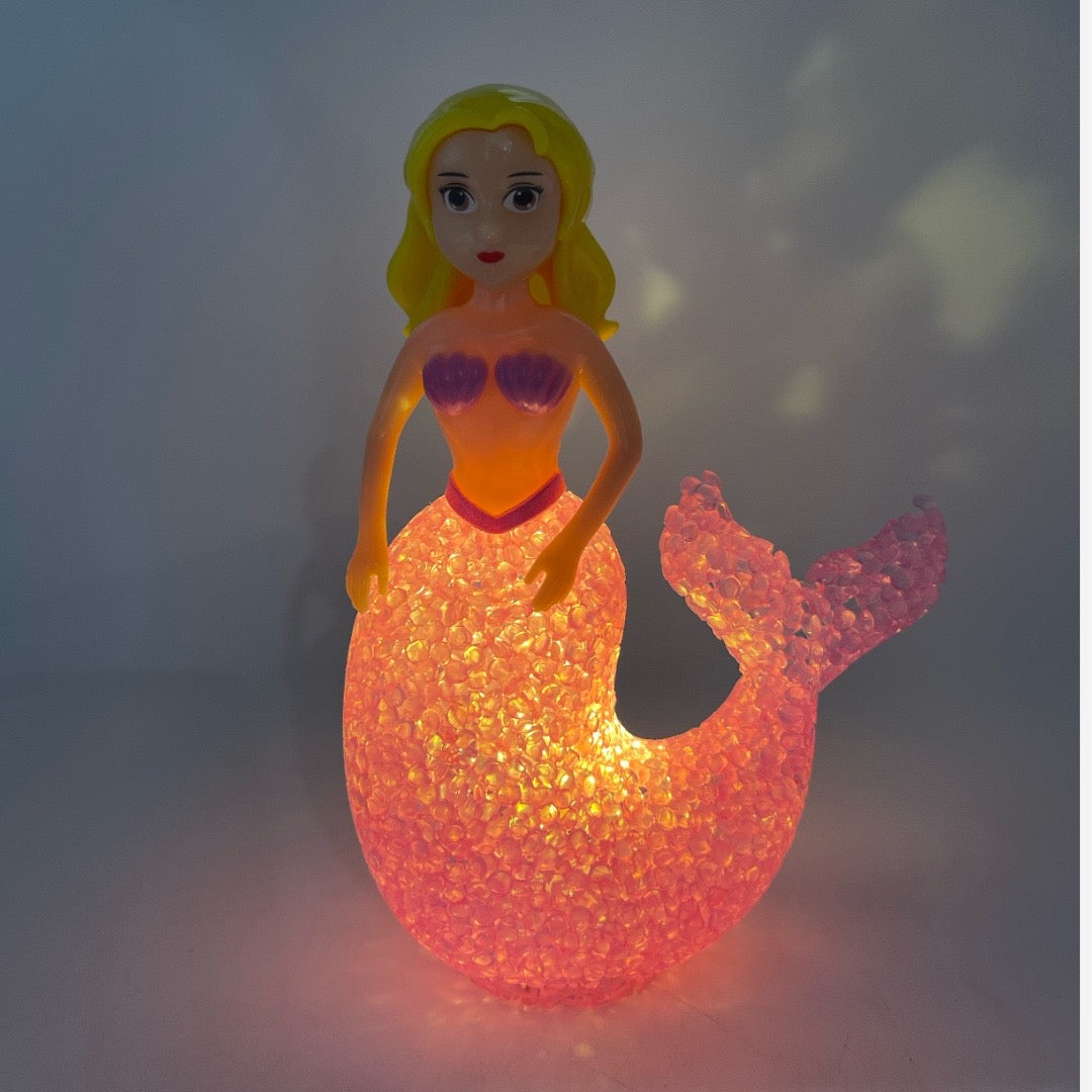 Timmy Toys - MP036 - Child Sea Meermaid Night Lamp - 3 Colours - 1 Piece