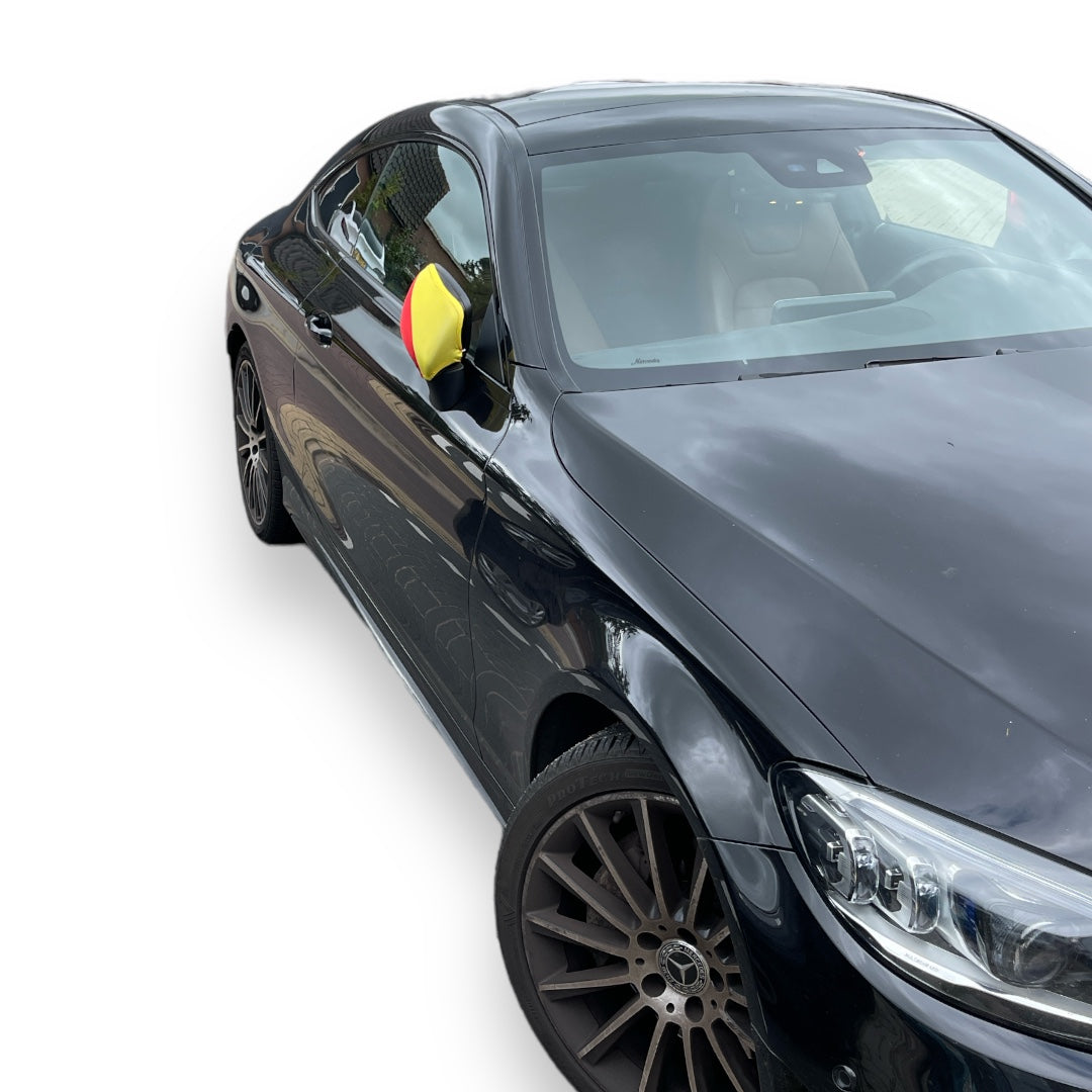 Timmy Toys - 00/0784 - Auto Mirror Cover - German Flag - Belgium Flag - 1 Pair