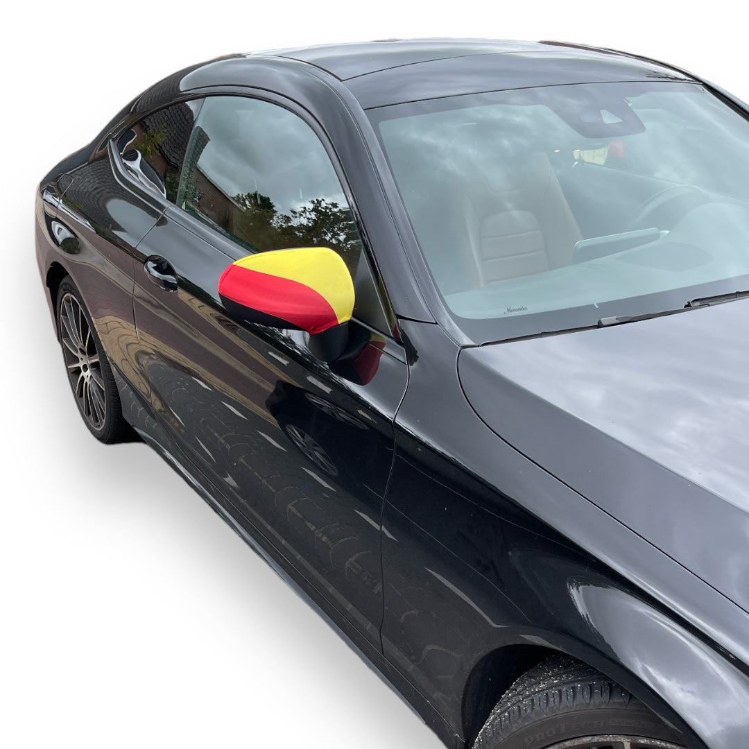 Timmy Toys - 00/0784 - Auto Mirror Cover - German Flag - Belgium Flag - 1 Pair