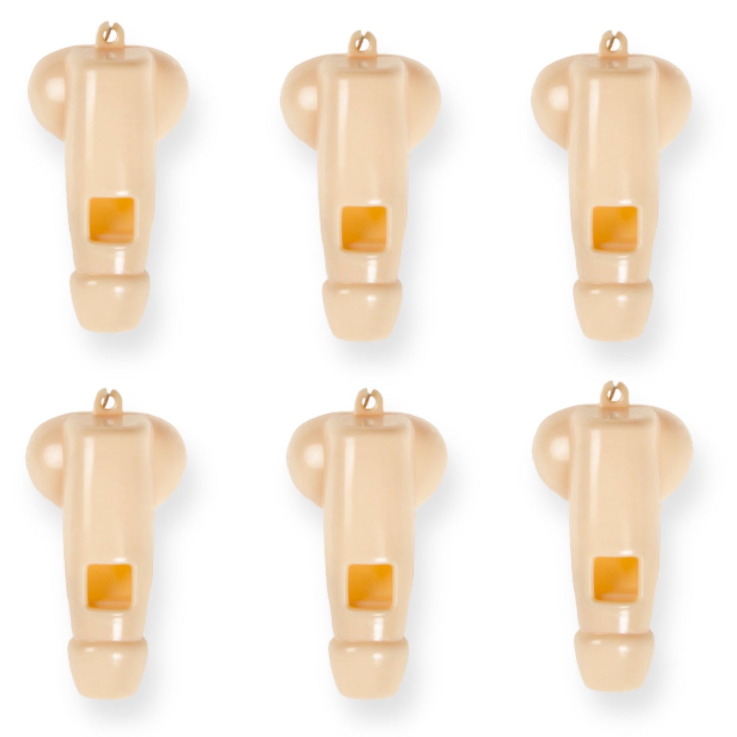 Kinky Pleasure - PL029 - Penis Whistle  6 Pcs - 1 Piece