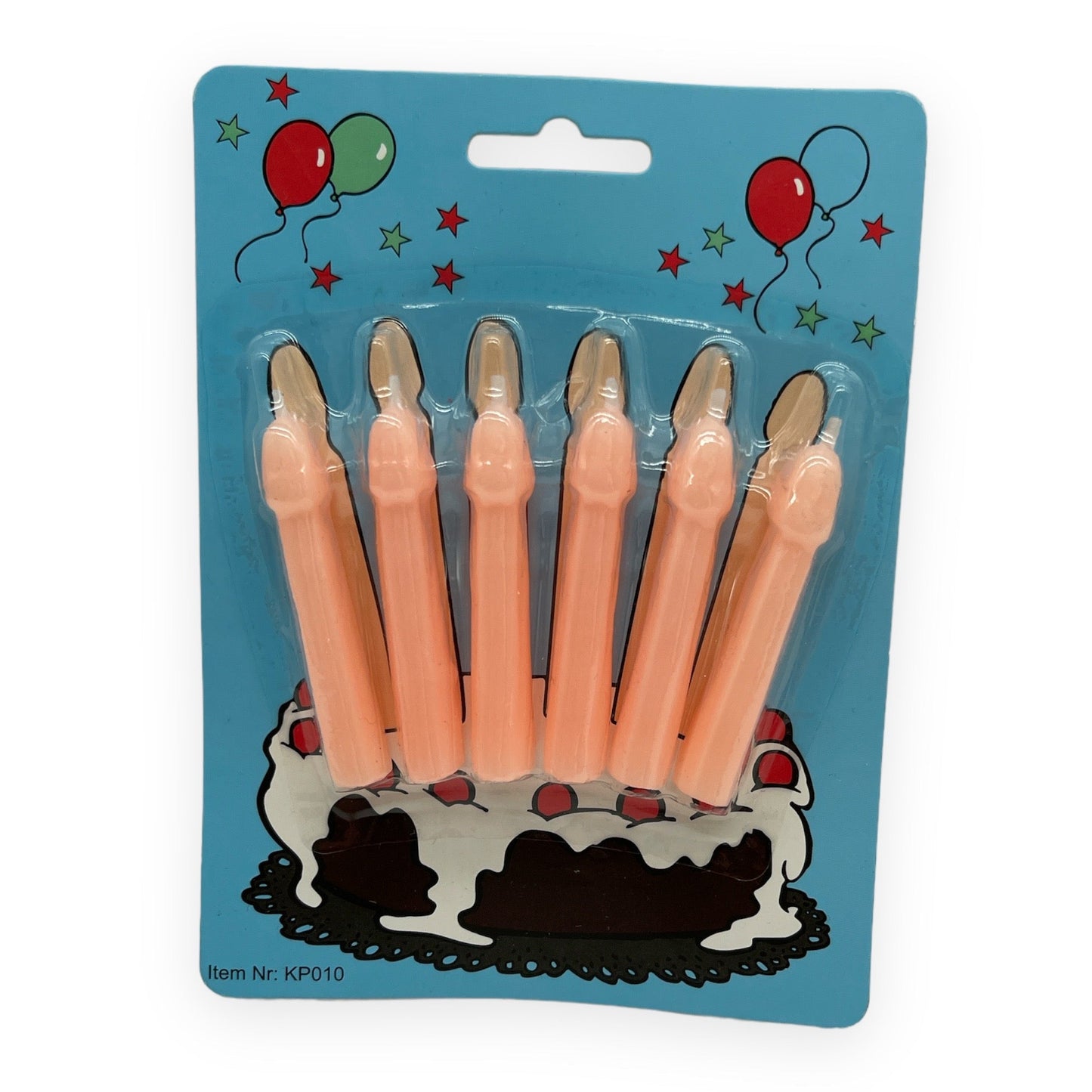 Kinky Pleasure - KP010 - Penis Candles - 6 Pieces