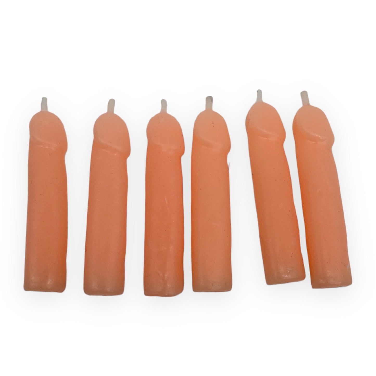 Kinky Pleasure - KP010 - Penis Candles - 6 Pieces