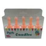 Kinky Pleasure - KP012 - Penis Candle - 5 Pieces - Beige