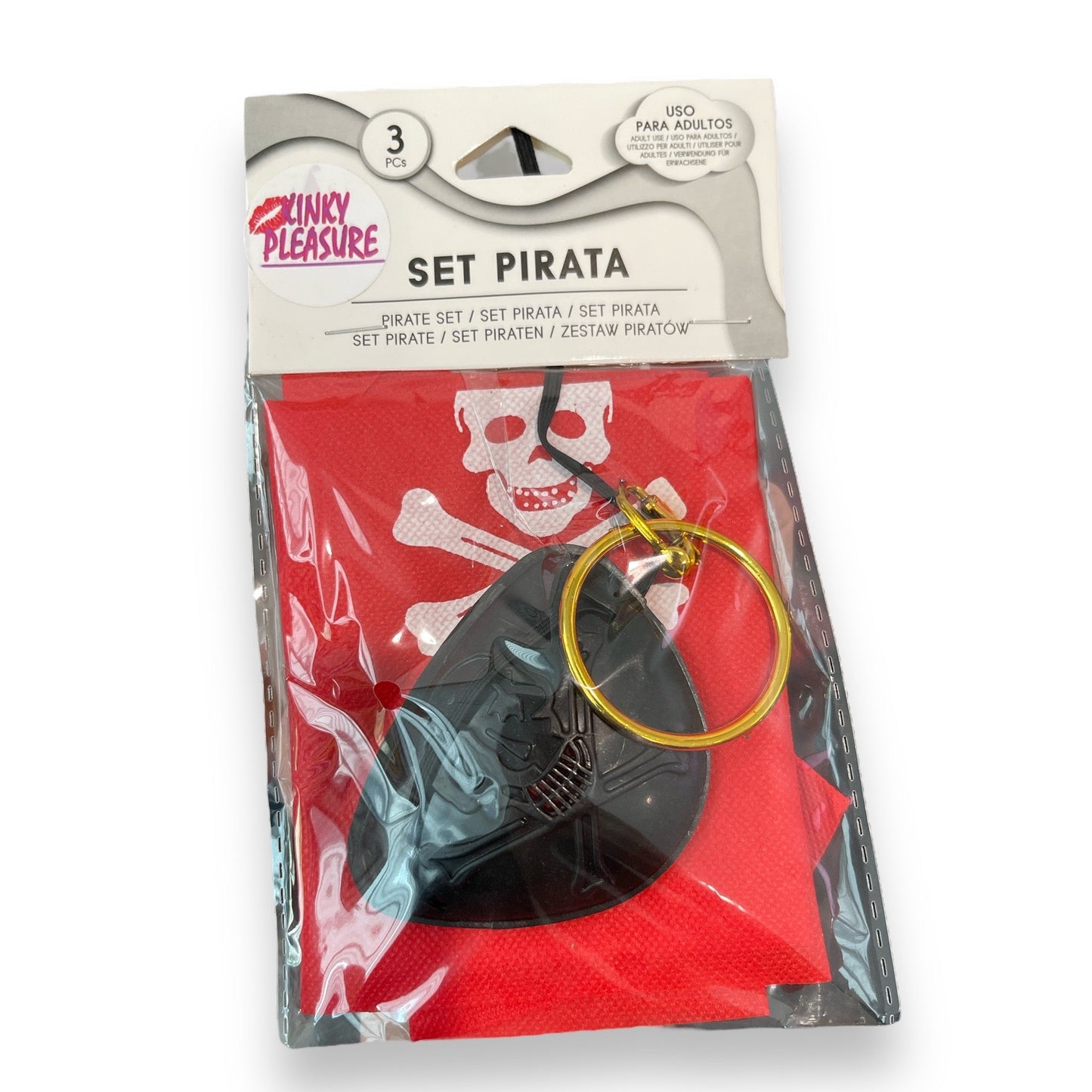 Kinky Pleasure - PL099 - Pirate Set 3pcs - 1 Piece