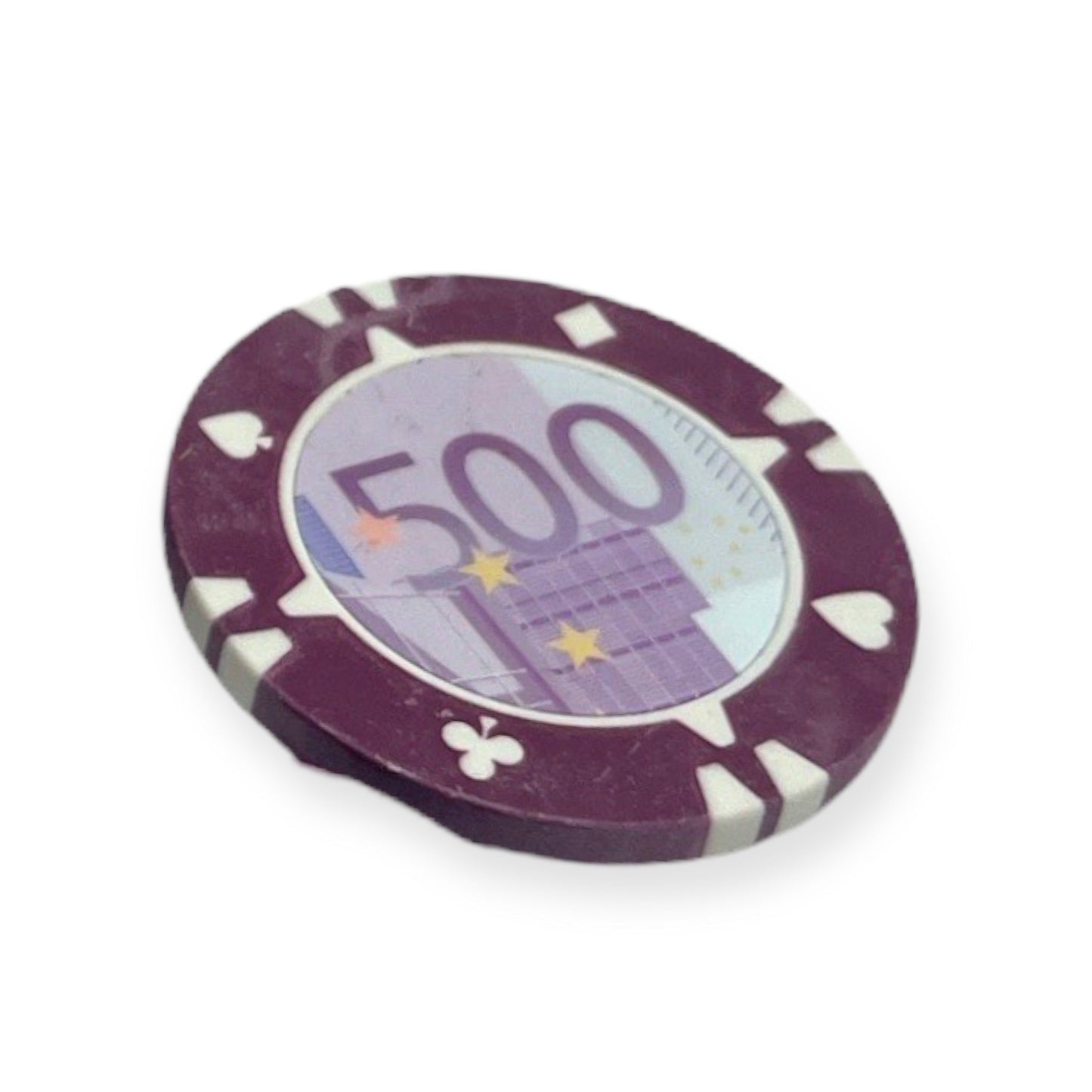 Timmy Toys - Poker Chips - € Money - 25pcs- 6 Models - 1 Piece