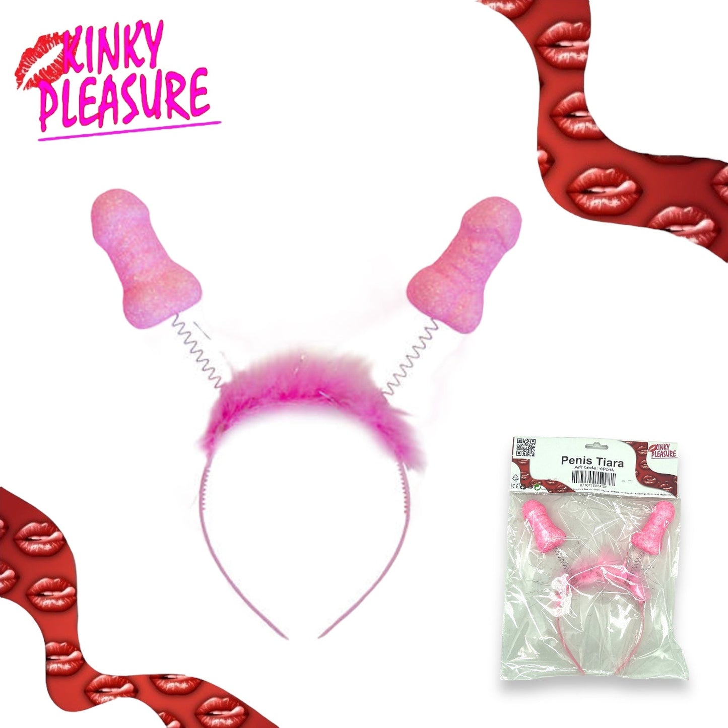 Kinky Pleasure - KP014 - FT009 - PL094 - OB099 - Penis Tiara's - 1 Piece