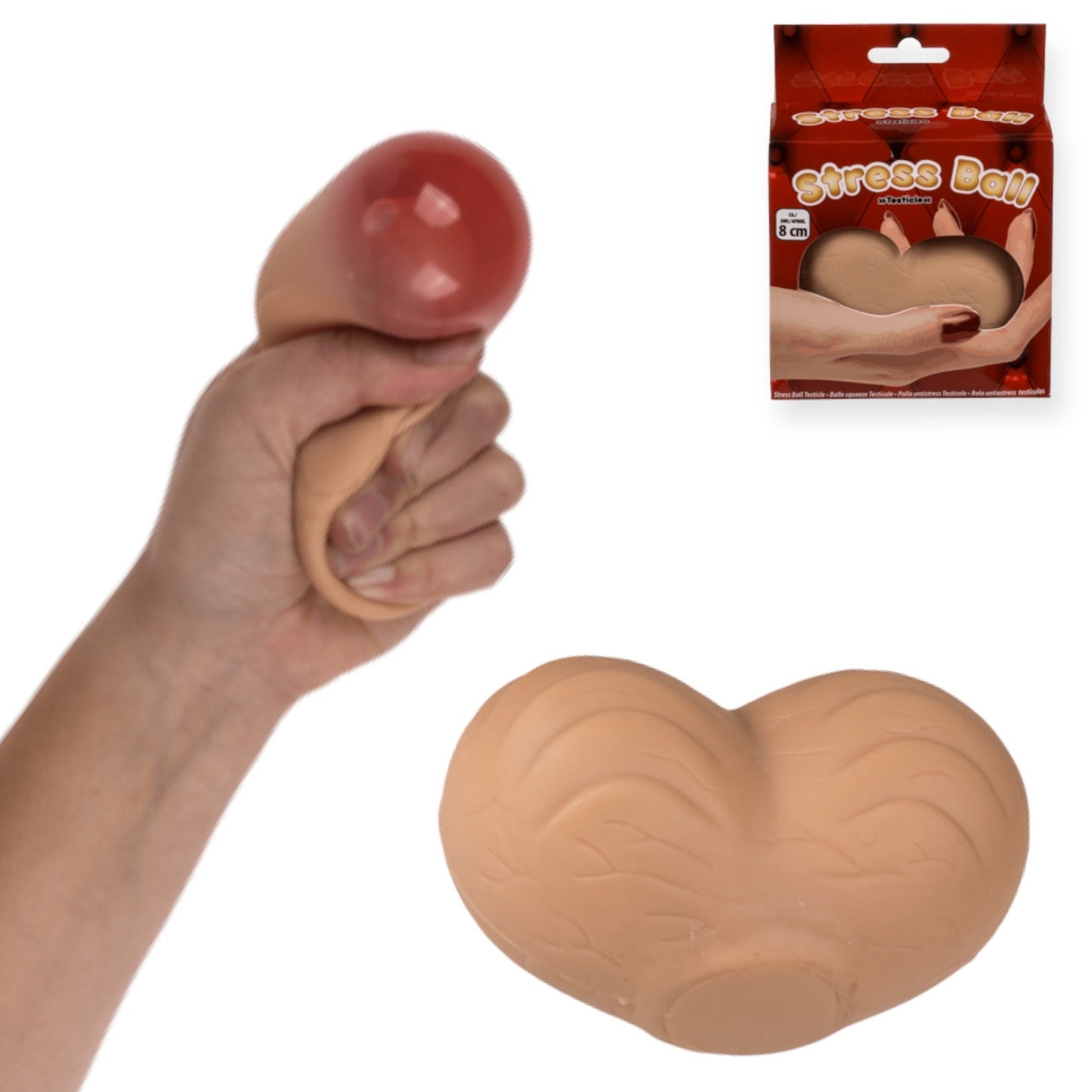 Kinky Pleasure - OB087 - Anti Stress Balls - Beige