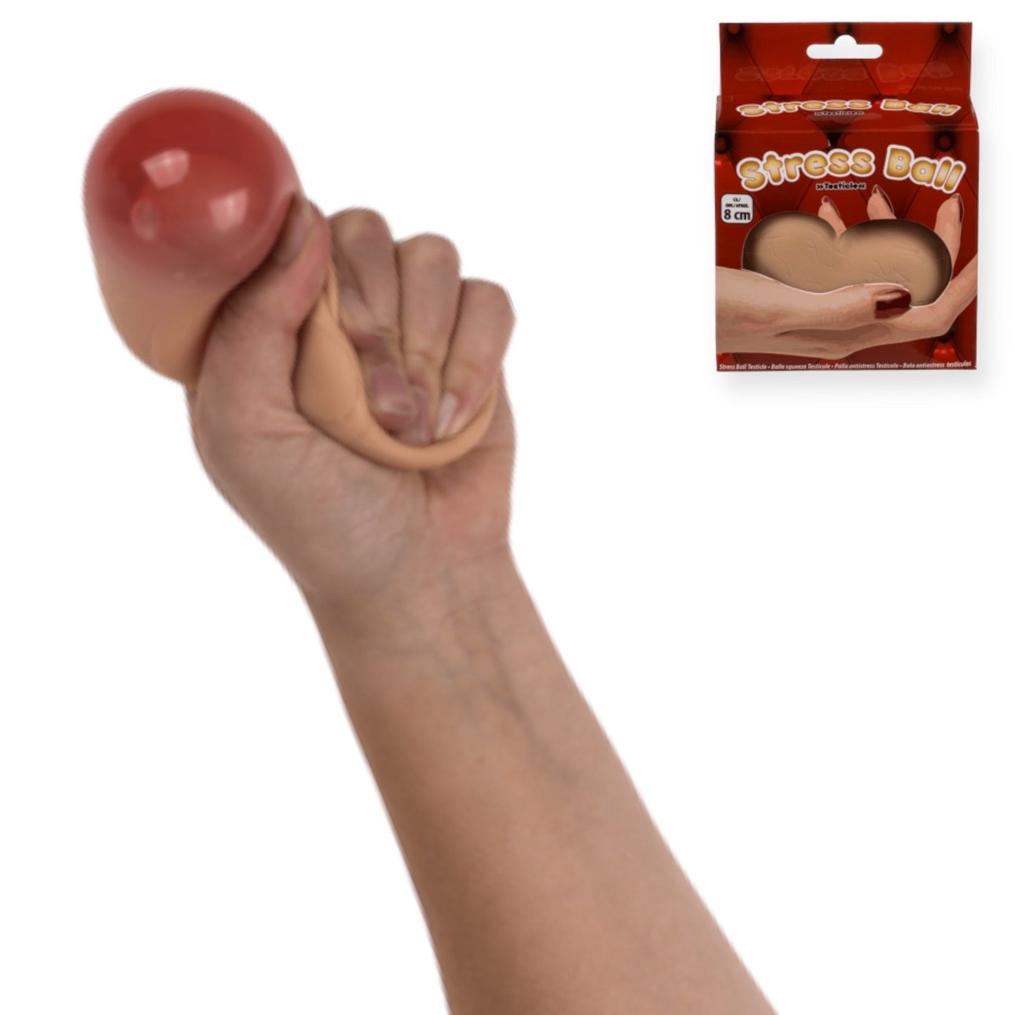 Kinky Pleasure - OB087 - Anti Stress Balls - Beige