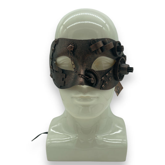 Kinky Pleasure - FT118 - Steampunk Mask Geneva - Copper - 1 Piece