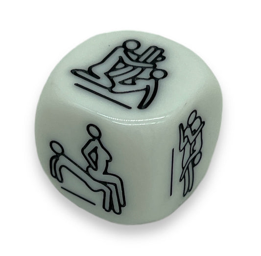 Kinky Pleasure - KP016 - Erotic Sex Dice - White