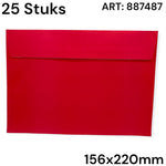 Timmy Toys - VD017 - Red Envelopes 25pcs - 156x220mm - 1 Piece