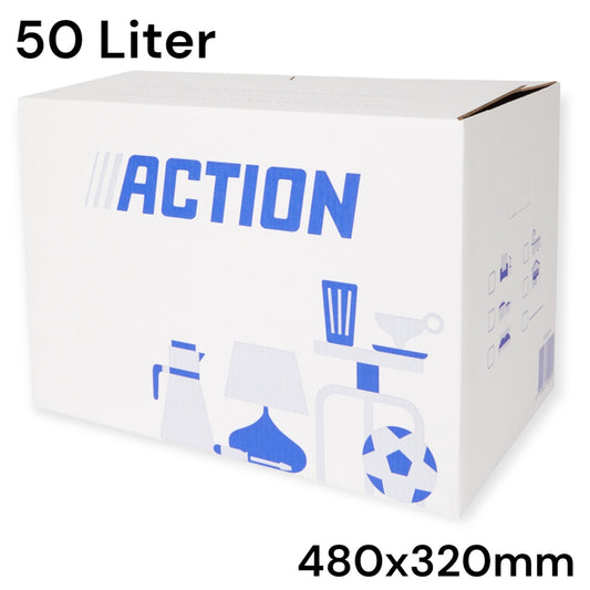 Timmy Toys - VD015 - Action Moving Box - 480x430x330mm - 50 Liter - 1 Piece