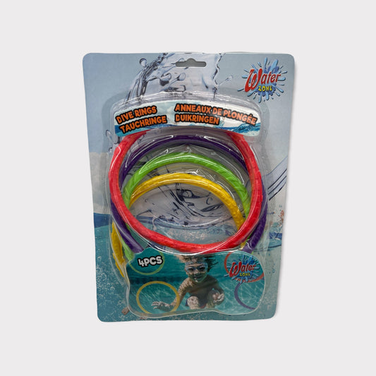 Kinky Pleasure - Water Zone Diving Rings - 15cm - 1 Piece