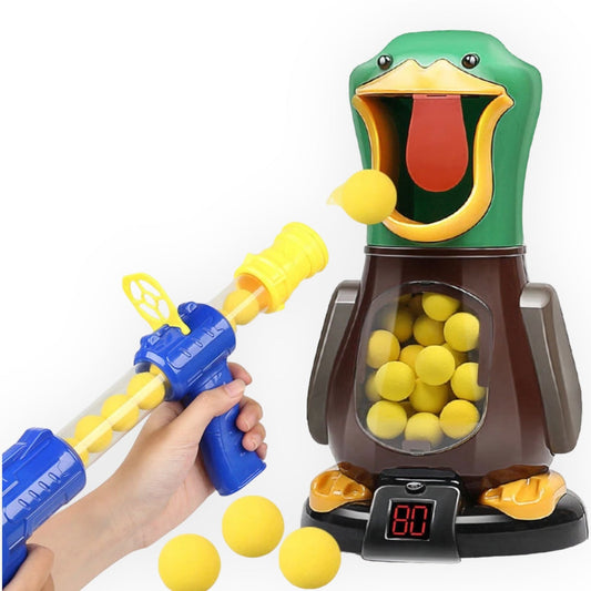 Timmy Toys - AX067 - Shoot The Duck - Shooting Game - 2 Guns - 1 Duck