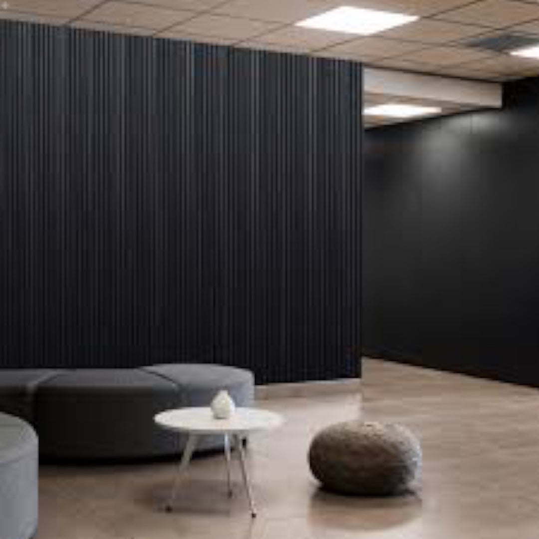 Rigi International - Black Ash Acoustic Wall Panel - 270 x 60 x 21 cm - 1 Piece