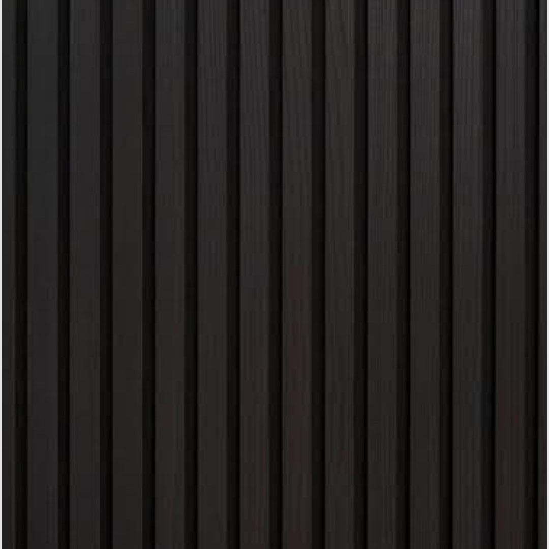 Rigi International - Black Ash Acoustic Wall Panel - 270 x 60 x 21 cm - 1 Piece