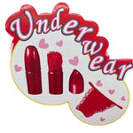 Kinky Pleasure - Z001 - Z002 - Lipstick Slips - Red