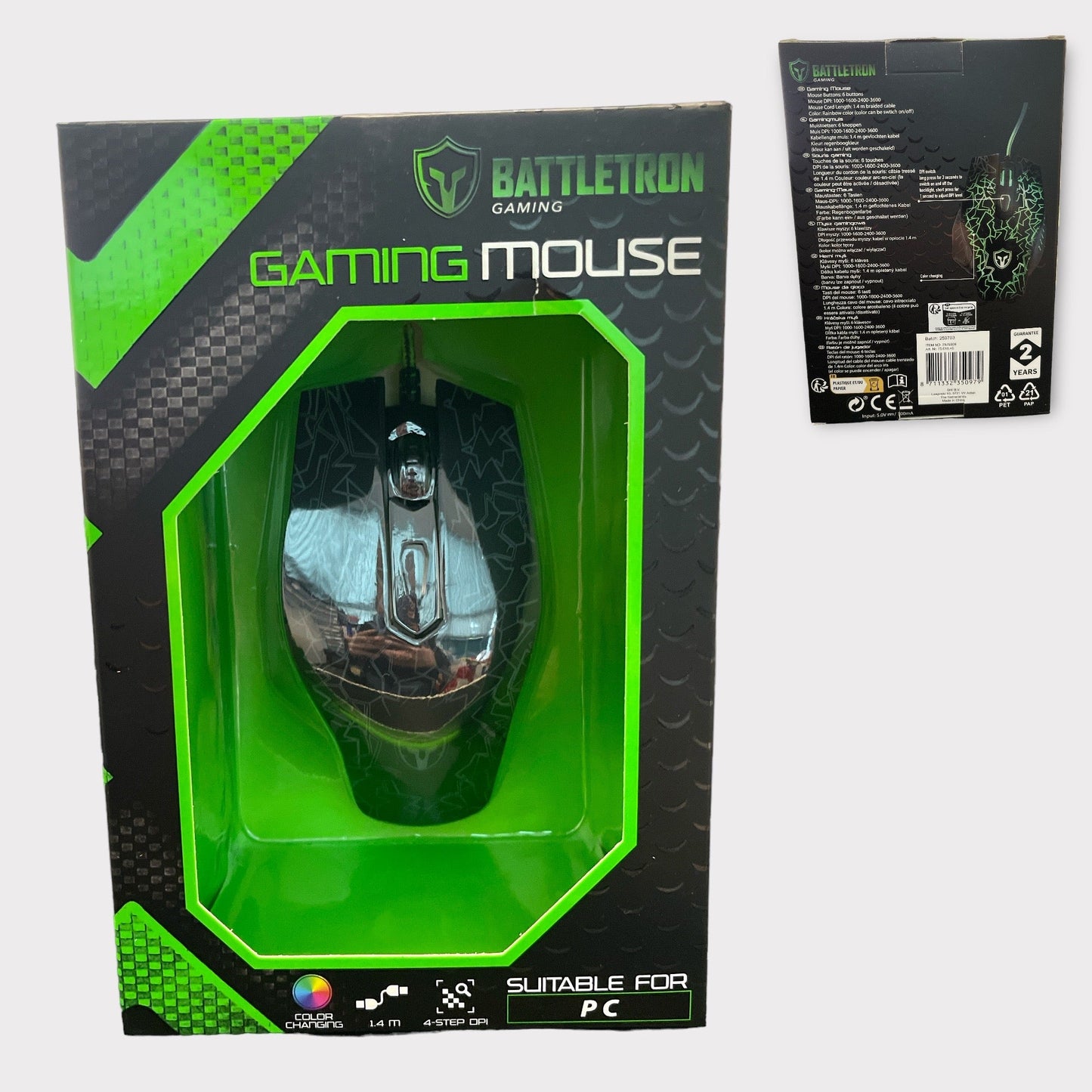 Timmy Toys - AC084 - Battle Tron Computer Mouse - 1 Piece