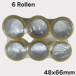 Timmy Toys - VD057 - VD058 - VD059 - Tape Rolls 6pcs - Tape Dispenser - 48x66mm - 1 Piece