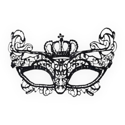 Kinky Pleasure - PL054 - Venetiaans Mask With Crown Patern