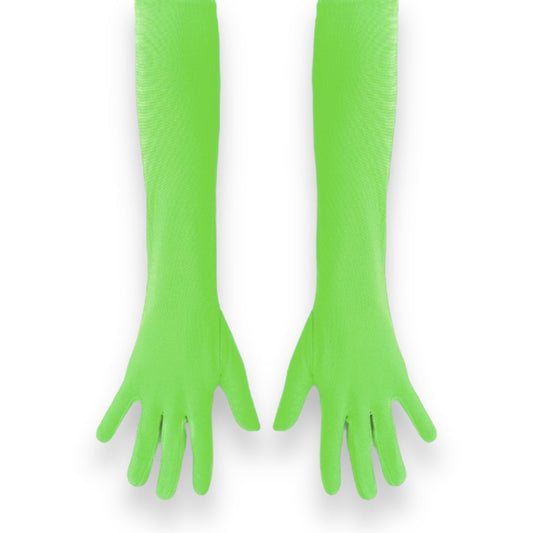 Kinky Pleasure - PL079 - Hand Gloves Long Soft - Green