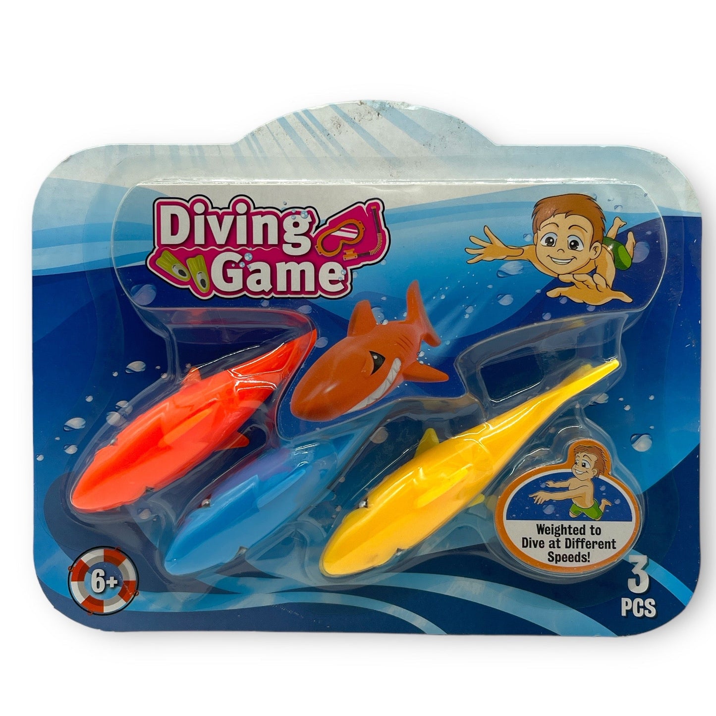 Kinky Pleasure - AC097 - Diving Game Sharks 3pcs - 1 Piece