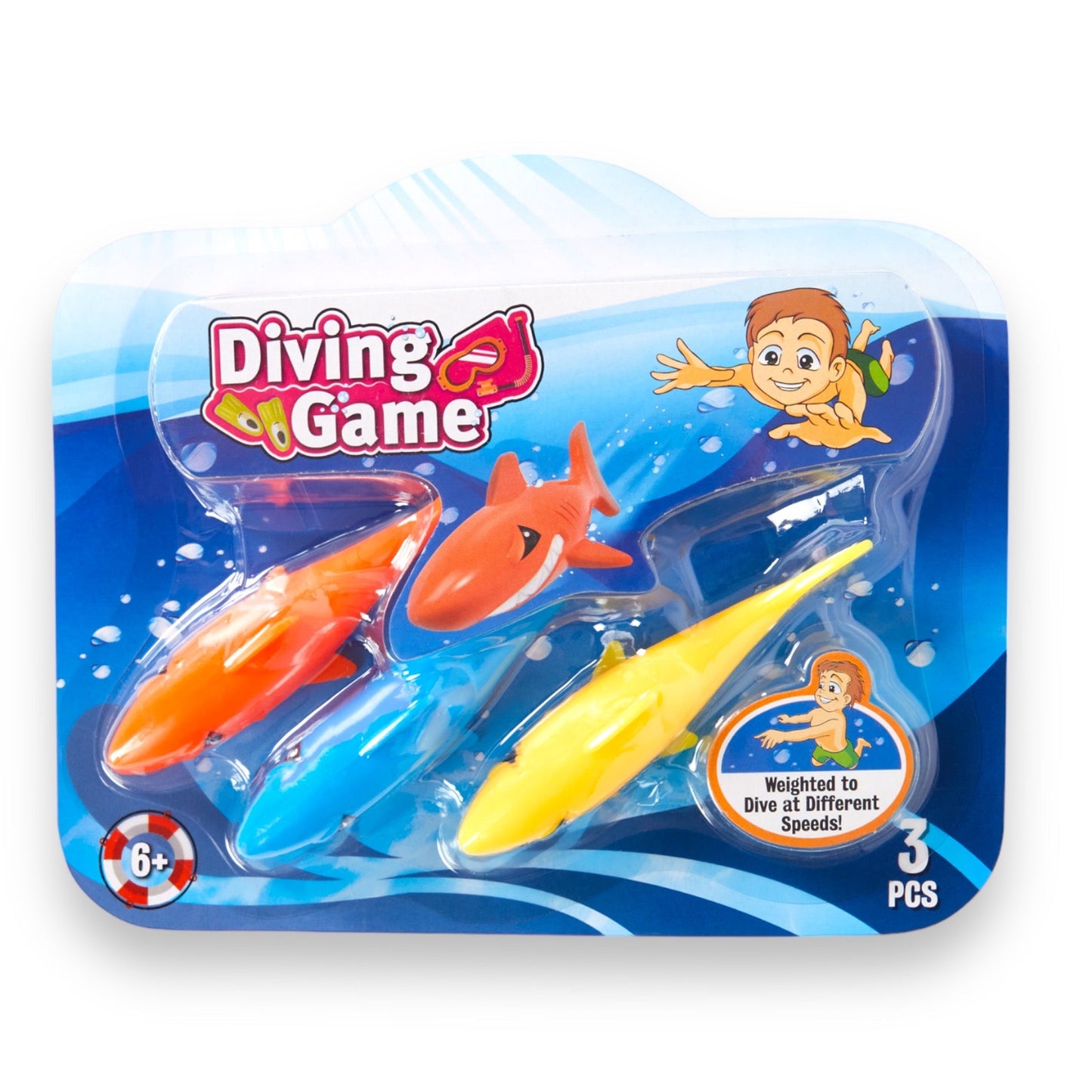 Kinky Pleasure - AC097 - Diving Game Sharks 3pcs - 1 Piece