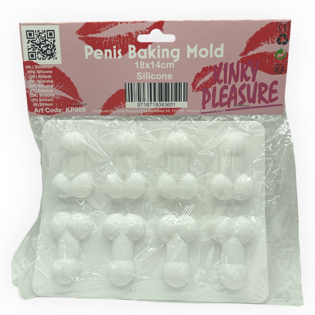 Kinky Pleasure - KP009 - Penis Baking/Ice Mold - 7 Colours - 1 Piece