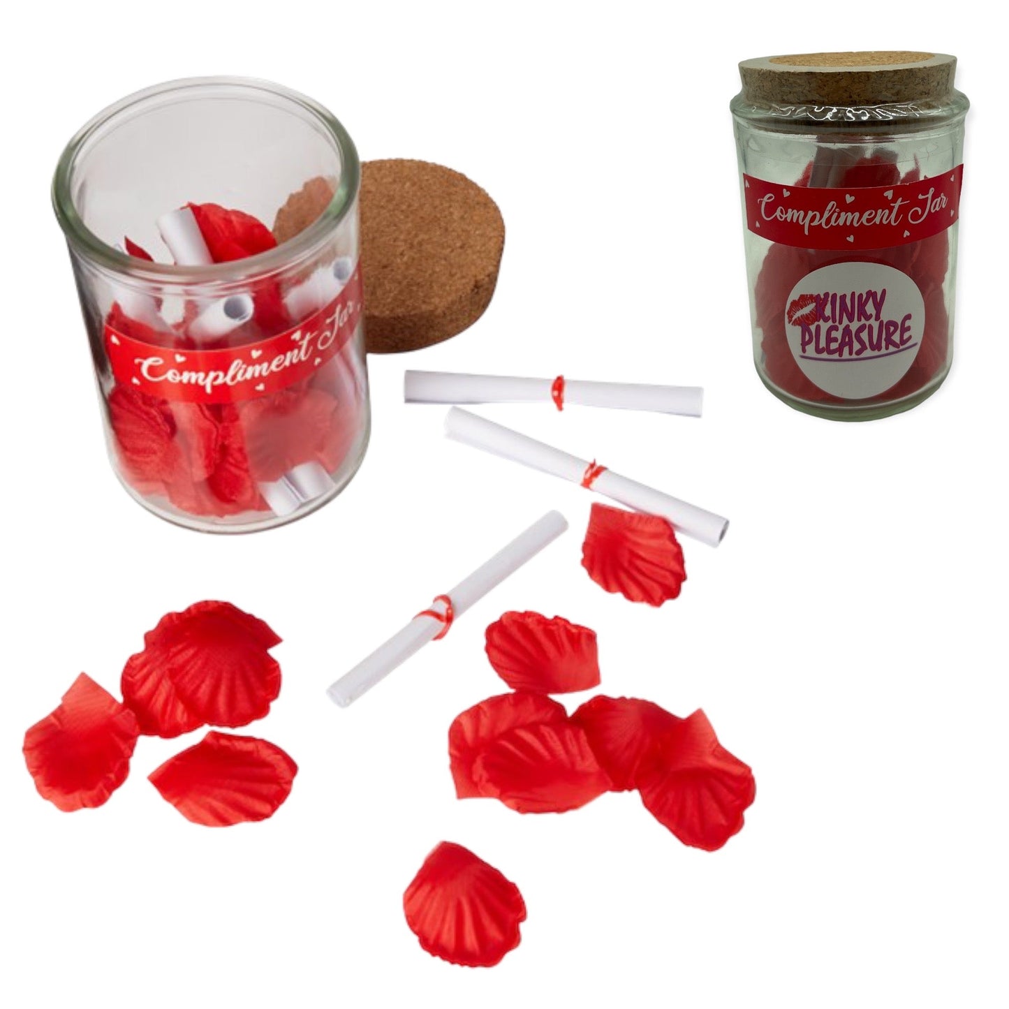 Kinky Pleasure - AC077 - Compliments Jar - 7 Pieces