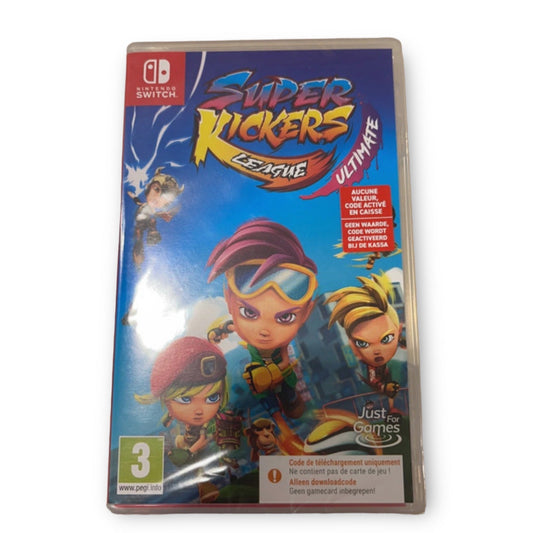 Nintendo Switch Super Kickers League Ultimate . DOWNLOAD CODE INSIDE.