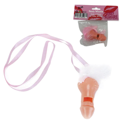 Kinky Pleasure - KP004 - Penis Whitle With Pink Feathers - 1 Piece