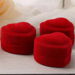 Kinky Pleasure - AX021 - Wedding Ring Box Heart - 4,5cm - Red - 1 Piece