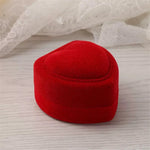 Kinky Pleasure - AX021 - Wedding Ring Box Heart - 4,5cm - Red - 1 Piece