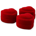 Kinky Pleasure - AX021 - Wedding Ring Box Heart - 4,5cm - Red - 1 Piece