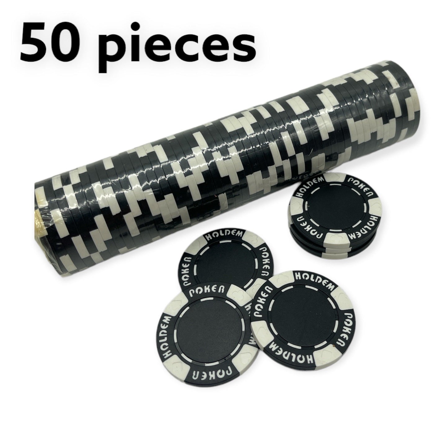 Timmy Toys - Poker Chips - 50pcs - 6 Colour