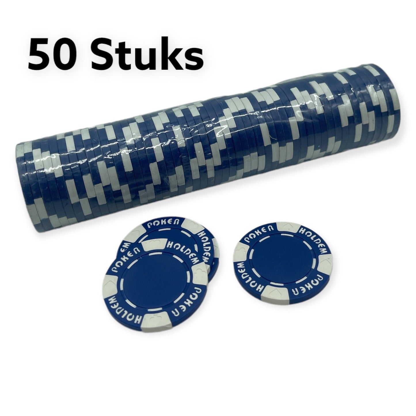 Timmy Toys - Poker Chips - 50pcs - 6 Colour