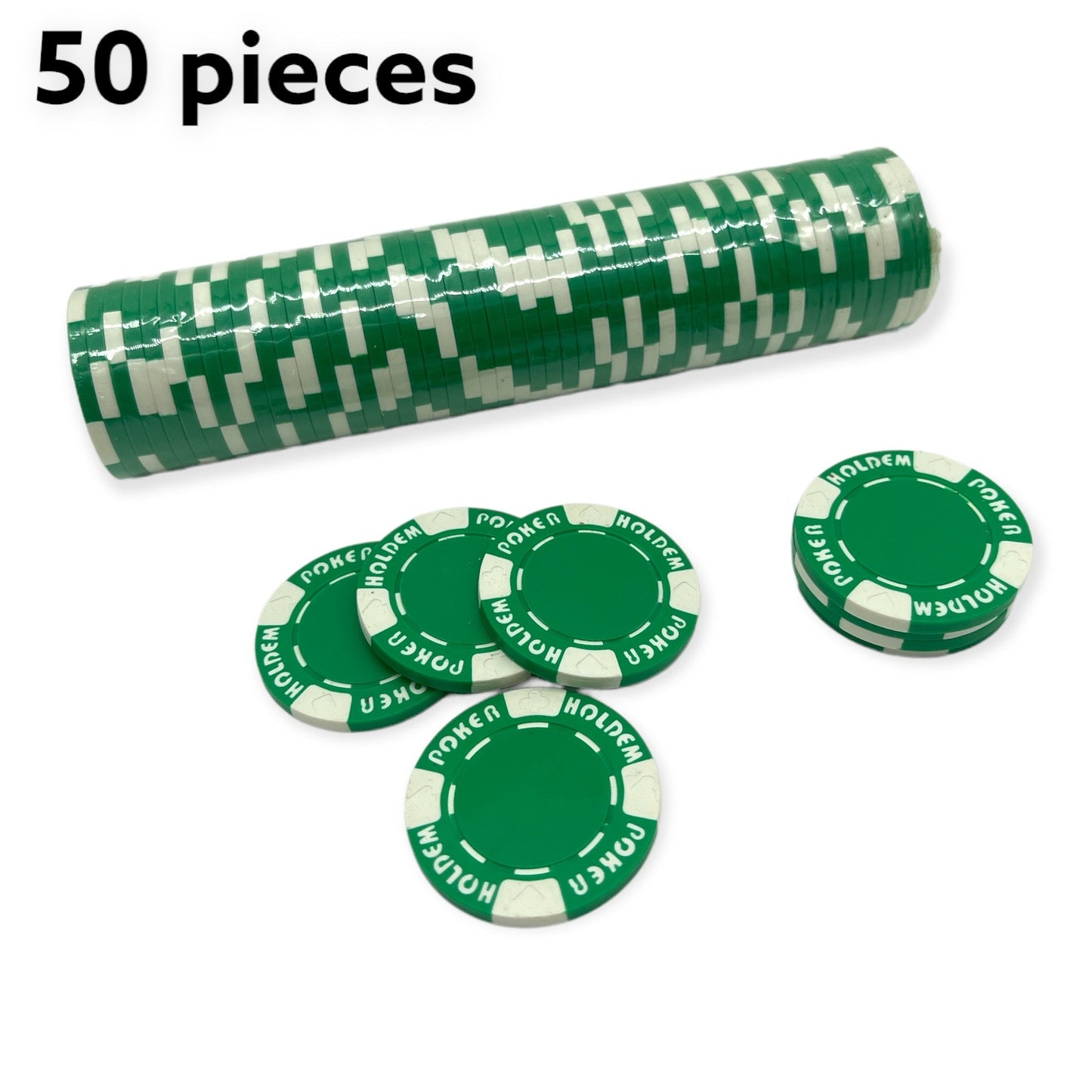 Timmy Toys - Poker Chips - 50pcs - 6 Colour