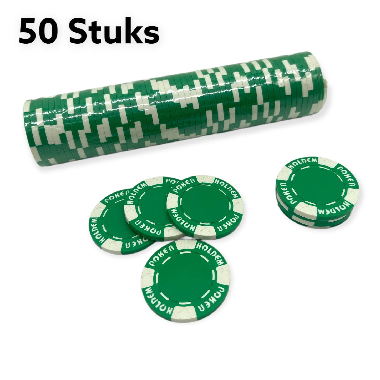 Timmy Toys - Poker Chips - 50pcs - 6 Colour