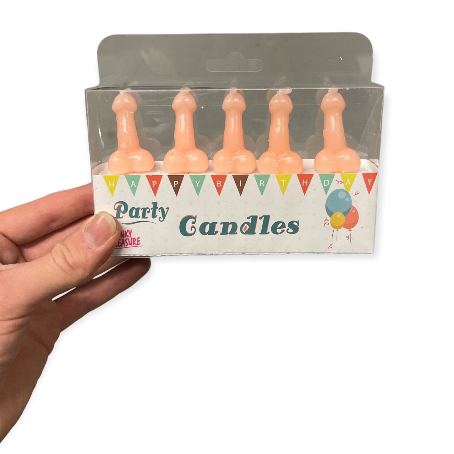 Kinky Pleasure - KP012 - Penis Candle - 5 Pieces - Beige