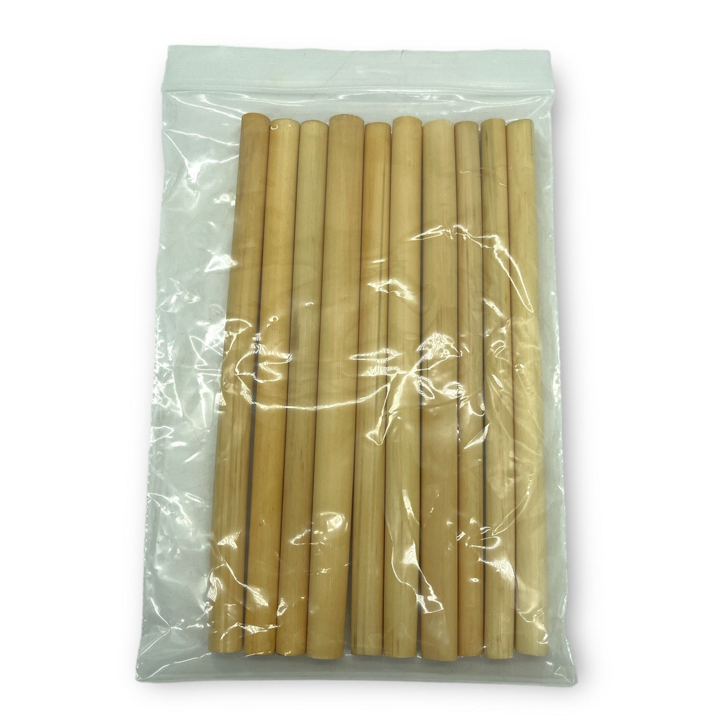 Timmy Toys - KRO005 - Bamboe Straws - 10pcs - 20cm - Dia 10mm - 1 Piece