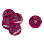 Kinky Pleasure - OB004 - Bachelorette Badges Buttons Set 7 Pieces