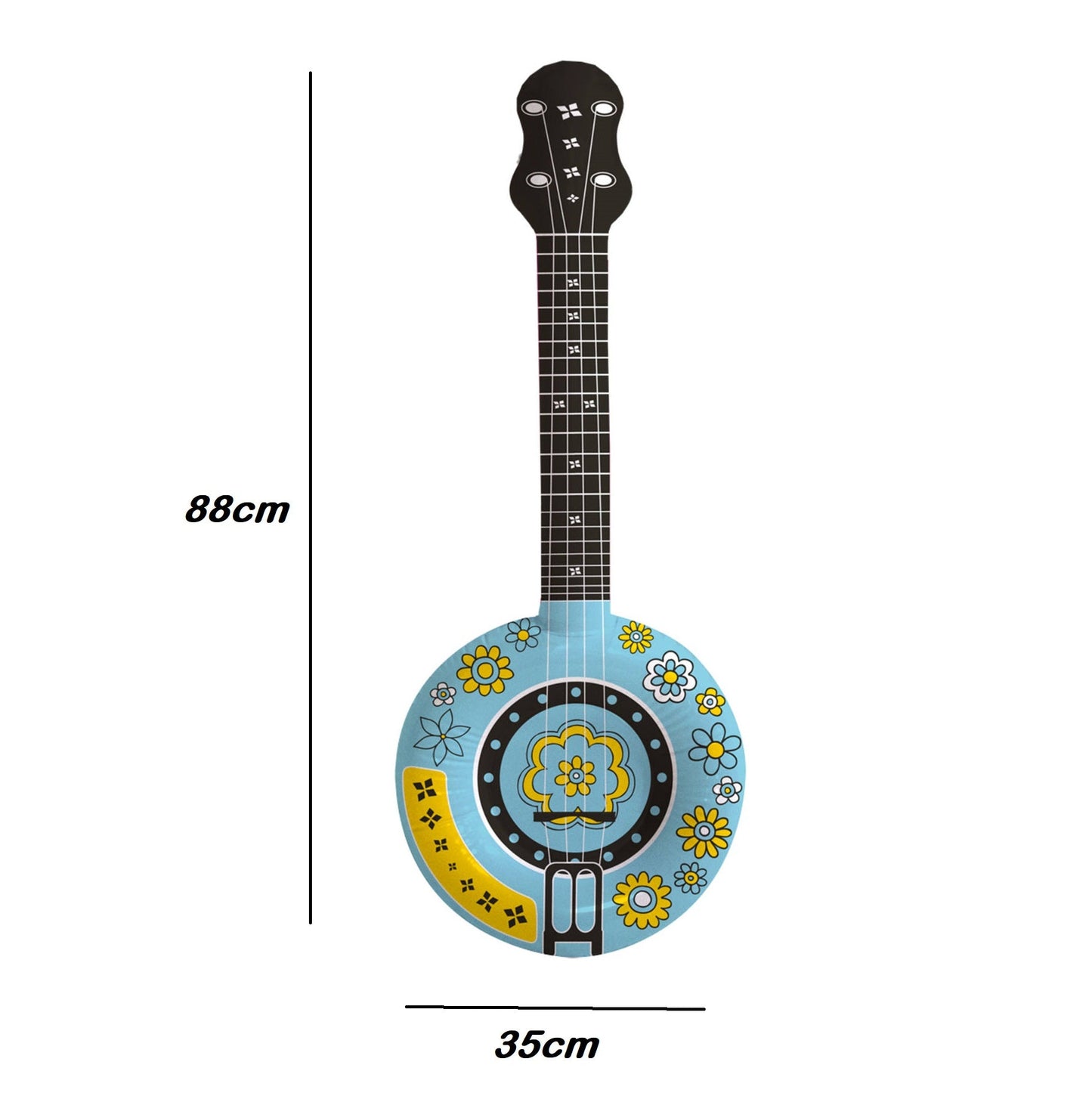 Kinky Pleasure - FT061 - Blow Up Banjo - 35x88cm