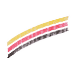 Timmy Toys - B021 - German Flag - MakeUp - 6cm - 1 Piece