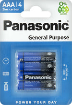 Kinky Pleasure - Panasonic AAA Zinc 4pcs - 1 Piece