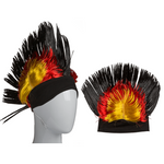 Kinky Pleasure - OB059 - Mohawk Iroquois Wig With German Flag Desing - 1 Piece