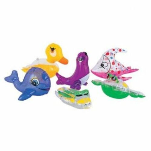 Timmy Toys - MP012 - Best Way Bath Toys - Blow Up Animals - 8 Models - 1 Piece