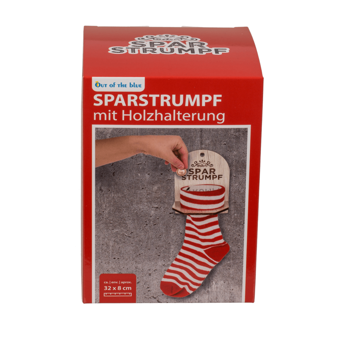 Timmy Toys - B032 - Coin Collector Santa Sock - 13x8cm - 1 Piece