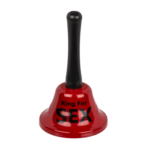 Kinky Pleasure - OB055 - 'Ring For Sex' Bell XL – 13 x 7 cm - 5 Colours