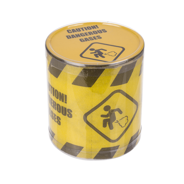 Timmy Toys - Toilet Papier Warning Sing - Yellow - 1 Piece